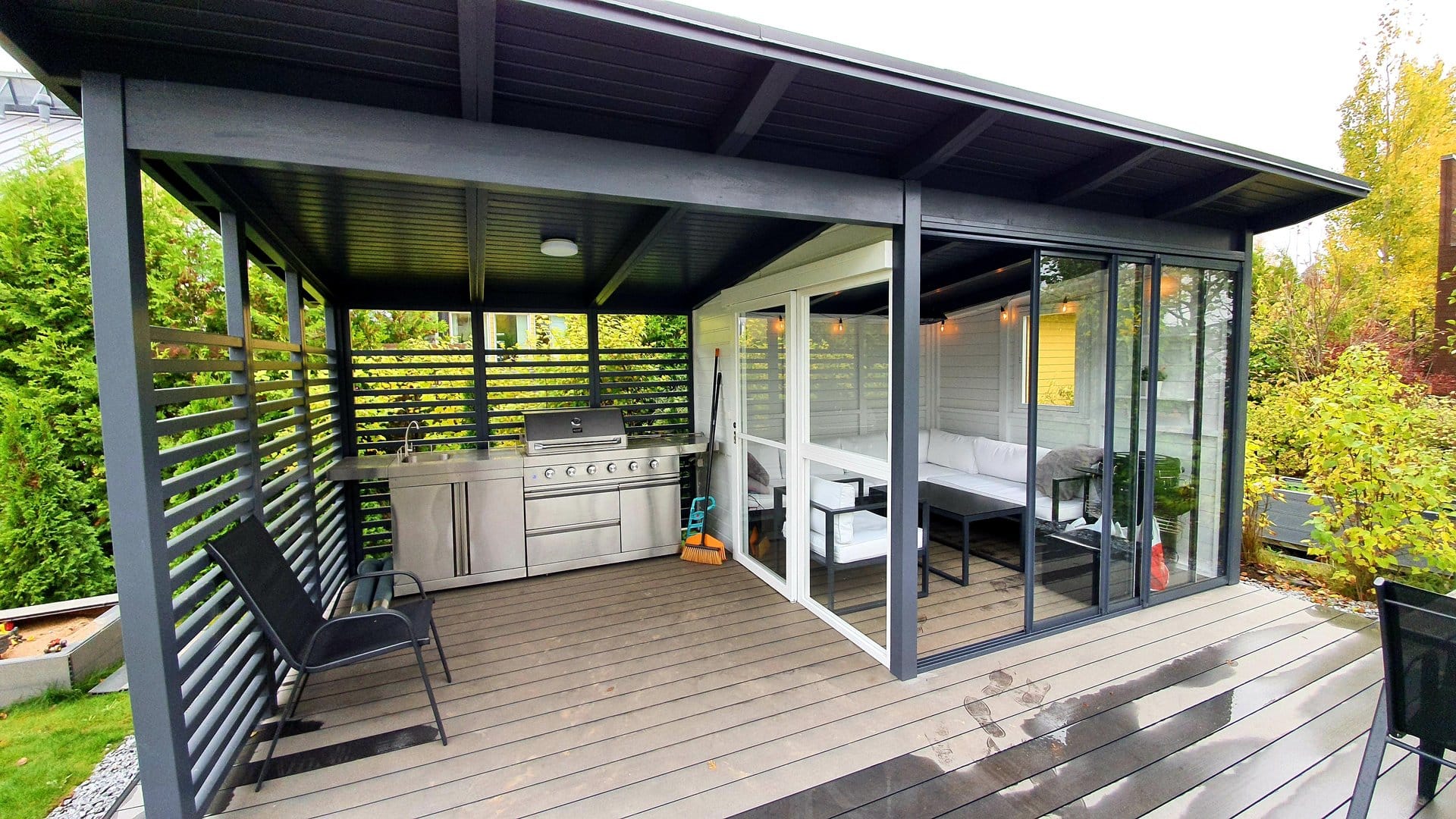 Kesäolohuone Villa Kaunissaari terassilla - Image 10