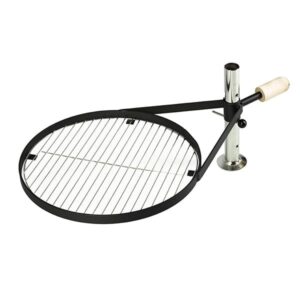 Säädettävä grillaustaso halk. 440 mm+ jalka